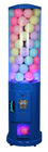PMMA Globe Candy Gumball Vending Machine 1-4 Coins 44*38*146CM For Kids